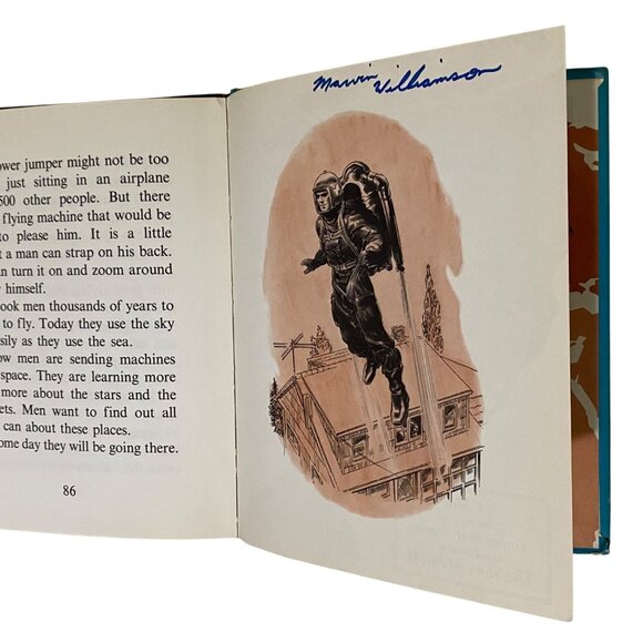 The Story of Flight Hardcover Mary Lee Settle Step Up Books Vintage Childrens - Picture 8 of 9